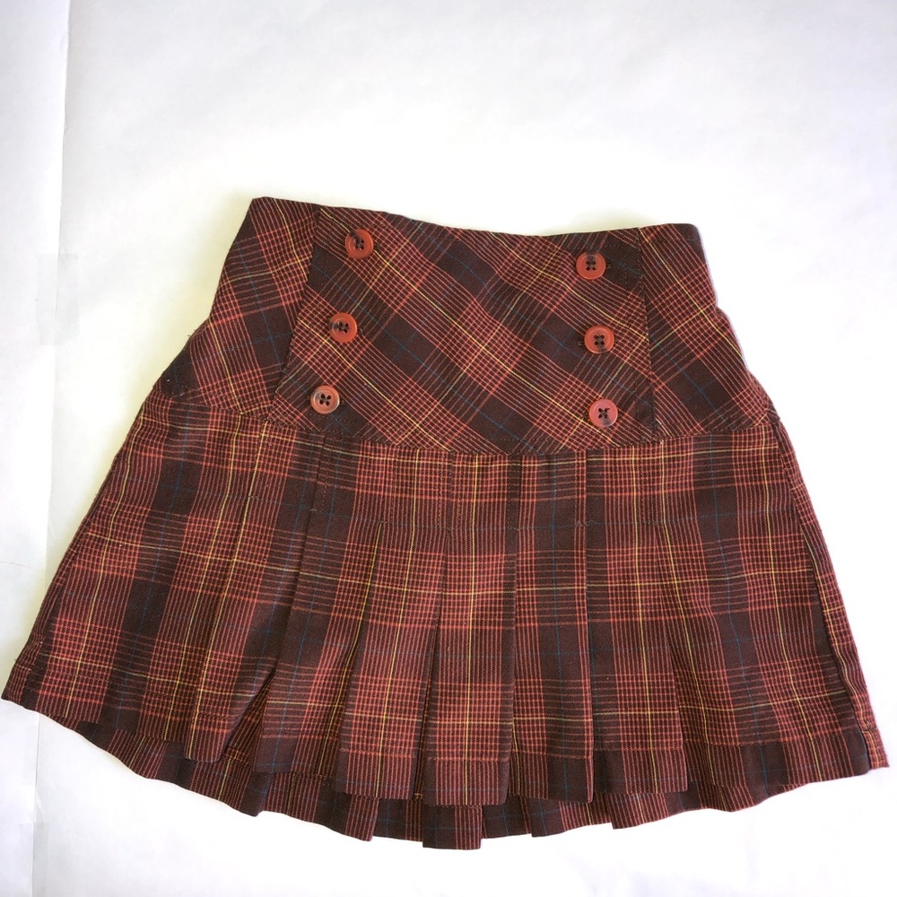 Plaid girl skirt